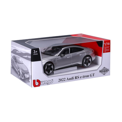 Macheta Bburago 2022 Audi Rs E - tron gt silver