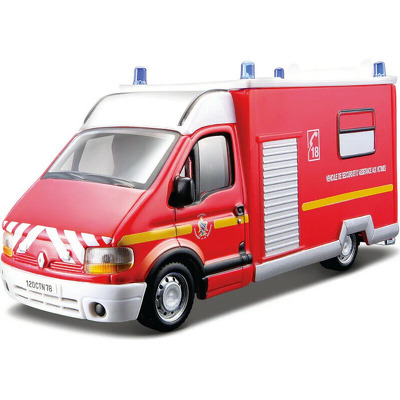 Macheta Bburago emergency vehicol ambulanta rosie