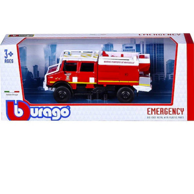 Macheta Bburago emergency vehicol masina pompieri cu scara