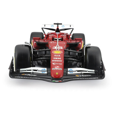 Macheta Bburago Ferrari formula Leclerc
