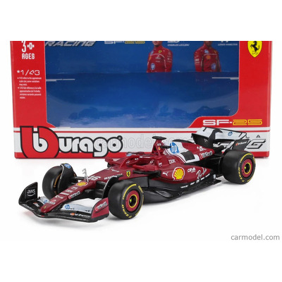 Macheta Bburago Ferrari racing Leclerc