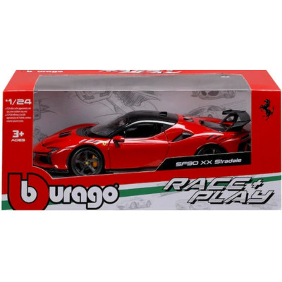Macheta bburago ferrari sf90 xx stradale rosu