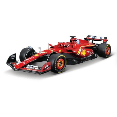 Macheta Bburago kit model formula Ferrari - Sf24 Monaco Gp #16 Charles Leclerc