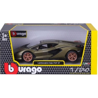 Macheta bburago LAMBORGHINI SIAN FKP 37 metalic green