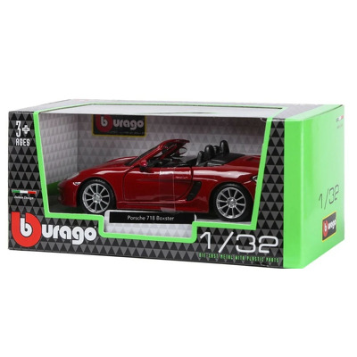 Macheta Bburago Porsche 718 boxster rosu