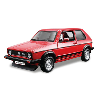 Macheta Bburago VW GOLF MK1 GTI 1979 rosu