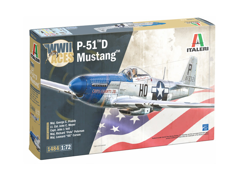 Macheta Italeri avion P-51D Mustang Aces