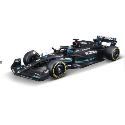 Macheta masinuta Bburago formula 1 1/24 Mercedes AMG F1 Team #63 George Russel cu casca
