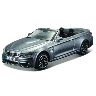 Macheta Masinuta Street Fire BMW M4 Cabrio Gri Metalic