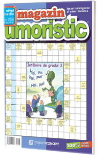 Magazin Umoristic, numarul 259. Jocuri inteligente si umor sanatos. Nivel mediu