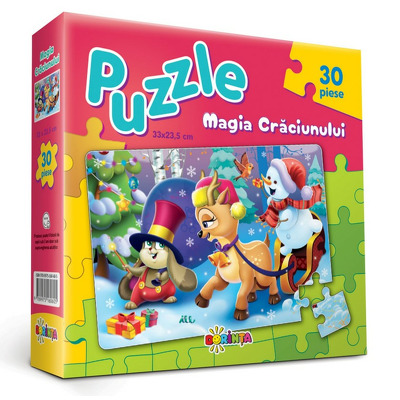 Magia Craciunului. Puzzle cu 30 de piese