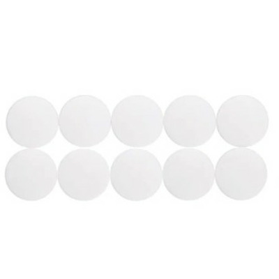 Magneti forma rotunda, D20mm, 0.30 kg forta, 10 buc/set, Solid - alb