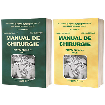 Manual de chirurgie pentru rezidenti, Volumele I si II