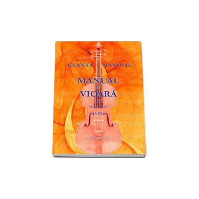Manual de vioara, Anexa Volumul IV