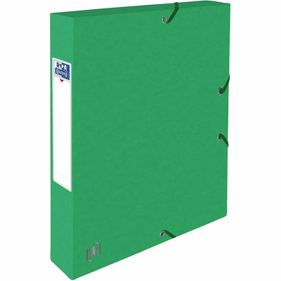Mapa A4, carton MultiStrat 390g/mp, cu elastic, 40mm latime, Top File - verde
