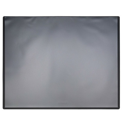 Mapa birou 53 x 60 cm, Q - Connect - neagra cu folie transparenta