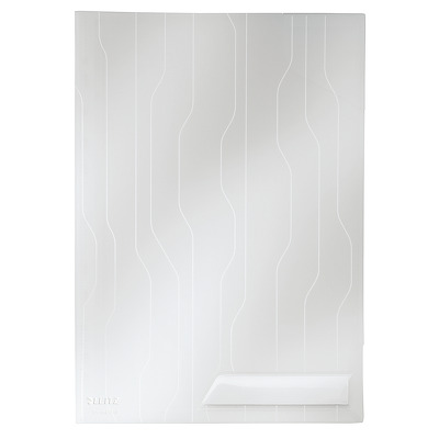 Mapa Leitz Combi File, cu eticheta, rigida, 3 buc/set - transparent