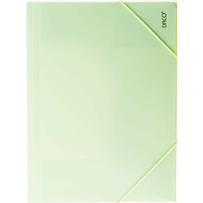 Mapa plastic cu elastic A4 Verde pastel