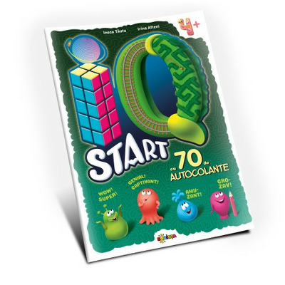 Marea carte de colorat. IQ start, 4 ani