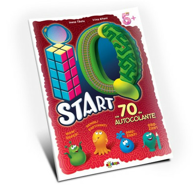 Marea carte de colorat. IQ start, 5 ani