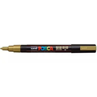 Marker acril POSCA PC-3M auriu 25