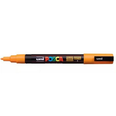 Marker acril POSCA PC-3M portocaliu inchis 3