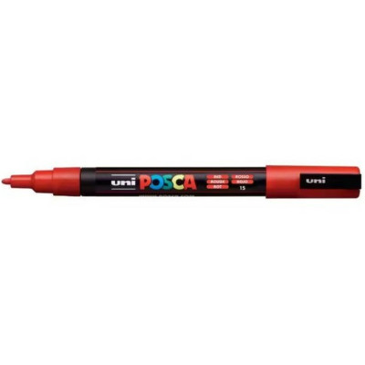 Marker acril POSCA PC-3M rosu 15