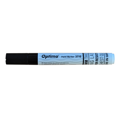 Marker cu vopsea Paint 3710, varf rotund 4.5mm, grosime scriere 2-3mm - negru