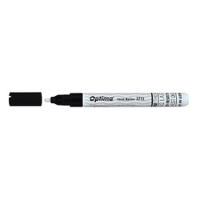 Marker cu vopsea Paint 3713 cu varf rotund 2.0mm, grosime scriere 1-2mm - negru