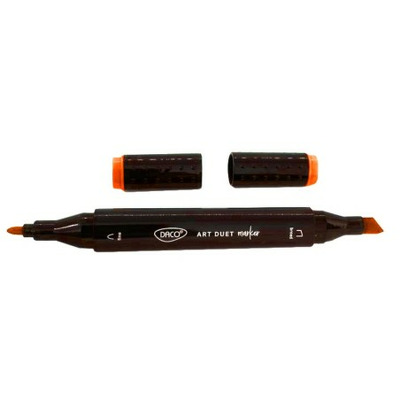 Marker grafic DACO portocaliu fluorescent