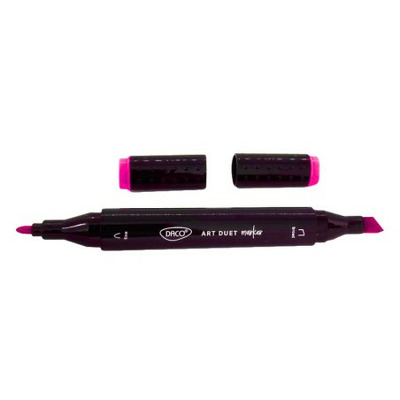 Marker grafic DACO roz fluorescent