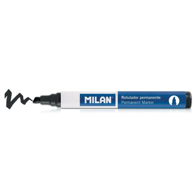 Marker permanent varf tesit Negru