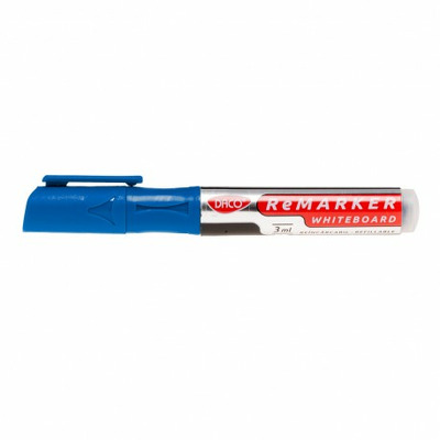Marker reincarcabil pentru tabla magnetica ReMARKER albastru