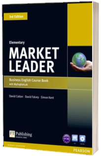 Market Leader 3rd Edition Elementary Coursebook with DVD ROM and MyEnglishLab Student online access code Pack