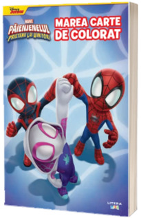 Marvel. Paienjenelul si prietenii lui uimitori. Marea carte de colorat