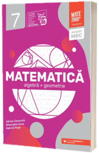 Matematica. Algebra, geometrie. Clasa a VII-a. Standard (2025-2026)