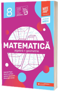 Matematica. Algebra, geometrie. Clasa a VIII-a. Standard (2025-2026)