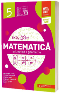 Matematica. Aritmetica, geometrie. Clasa a V-a. Standard (2023-2024)