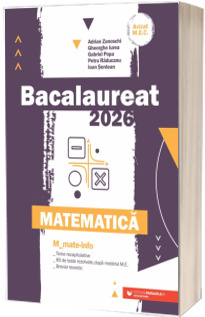 Matematica. Bacalaureat 2026. M_Mate-Info