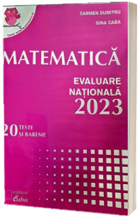 Matematica - Evaluare Nationala 2023