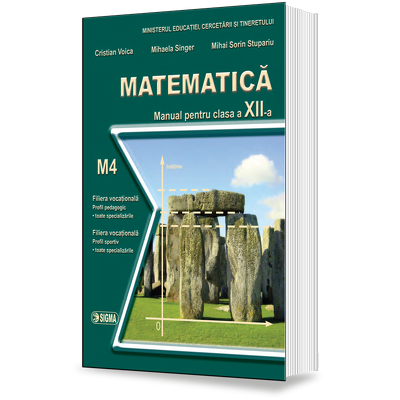 Matematica. Manual - profil M4, pentru clasa a XII-a