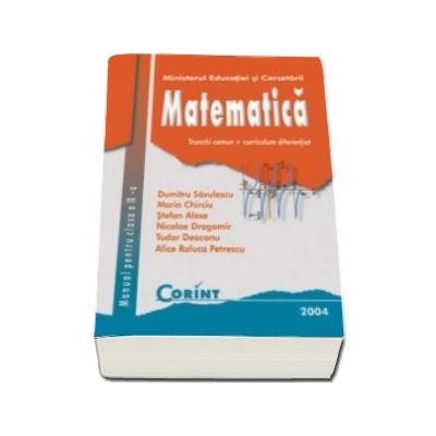Matematica trunchi comun si curiculum diferentiat. Manual pentru clasa a IX-a