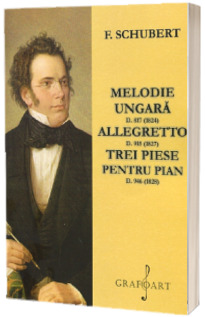 Melodie ungara, allegretto, trei piese pentru pian