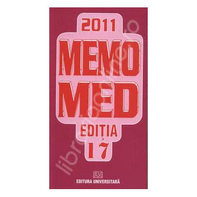 MemoMed 2011 - Memorator de farmacologie si ghid farmacoterapic