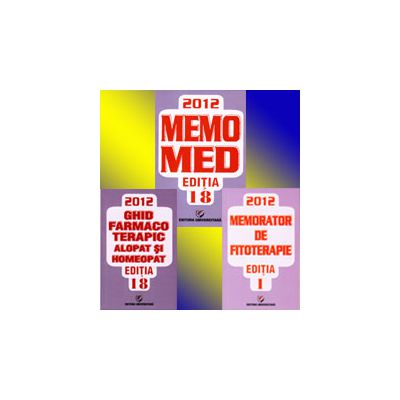 MemoMed 2012. Memorator de farmacologie si ghid farmacoterapic