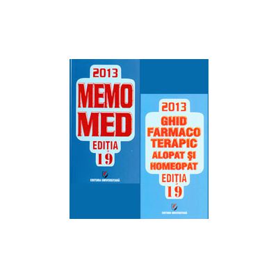 MemoMed 2013. Editia 19 - Structurat in doua volume