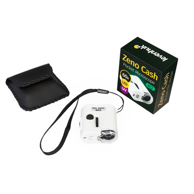 Microscop de buzunar Zeno Cash ZC2 cu iluminare UV si LED