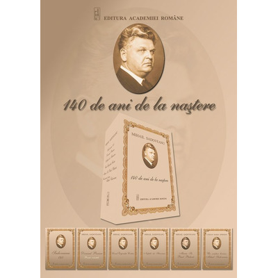 Mihail Sadoveanu 140 de ani de la nastere - 6 volume