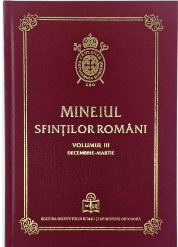 Mineiul Sfintilor Romani Volumul III