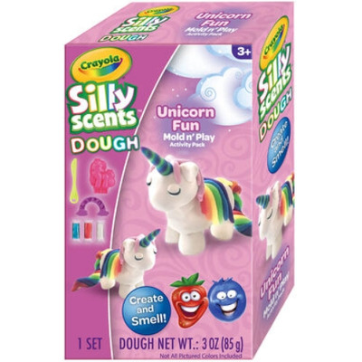 Mini set activitati cu plastilina si forme Silly Unicorn